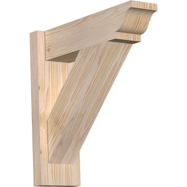 Ekena Millwork Traditional Smooth Traditional Outlooker, Douglas Fir, 5 1/2"W x 18"D x 18"H OUT06X18X18TRA01SDF - main